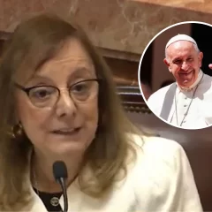 Alicia Kirchner homenajeo al Papa Francisco en el Senado: “Tenía liderazgo y entendía la alta política en esa mirada de integración”
