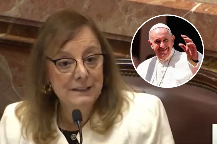 Alicia Kirchner homenajeo al Papa Francisco en el Senado: “Tenía liderazgo y entendía la alta política en esa mirada de integración”