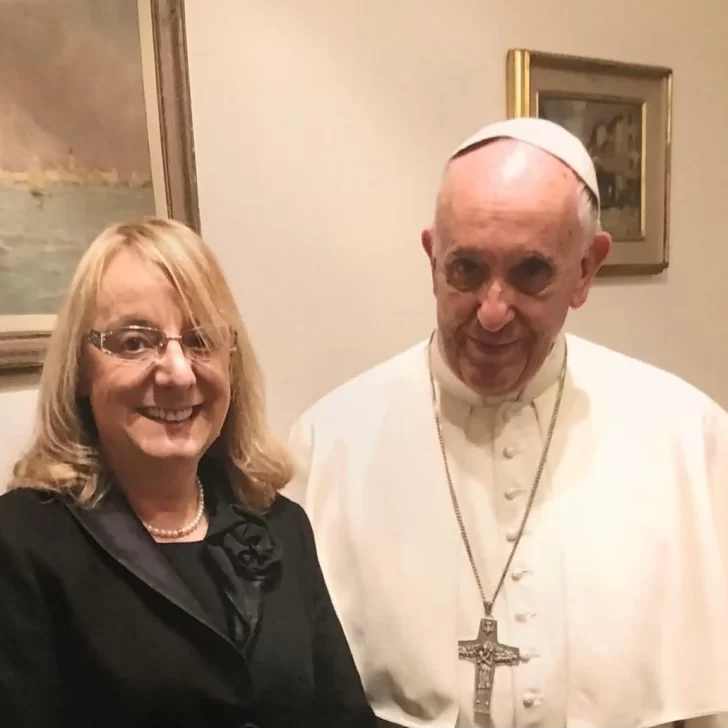 El encuentro de Alicia Kirchner con el Papa Francisco: “Sensibilidad social compartida”
