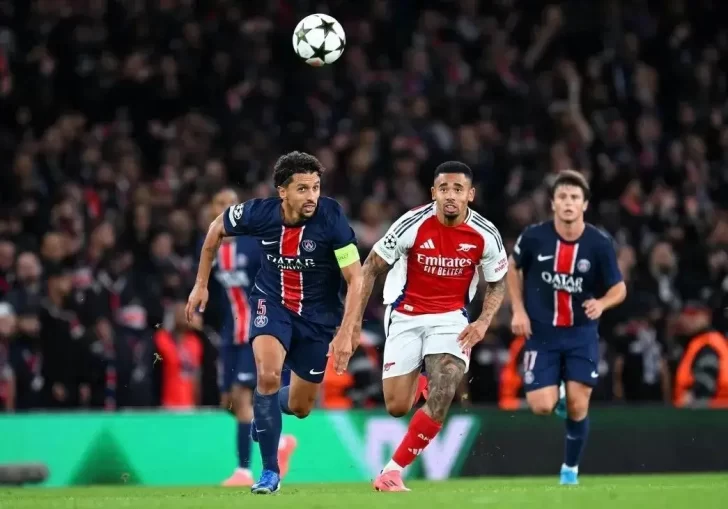 Pelota Libre o Fútbol Libre: dónde ver en vivo Arsenal vs. PSG, partido por la Champions League: horario, TV, posibles formaciones y pronóstico