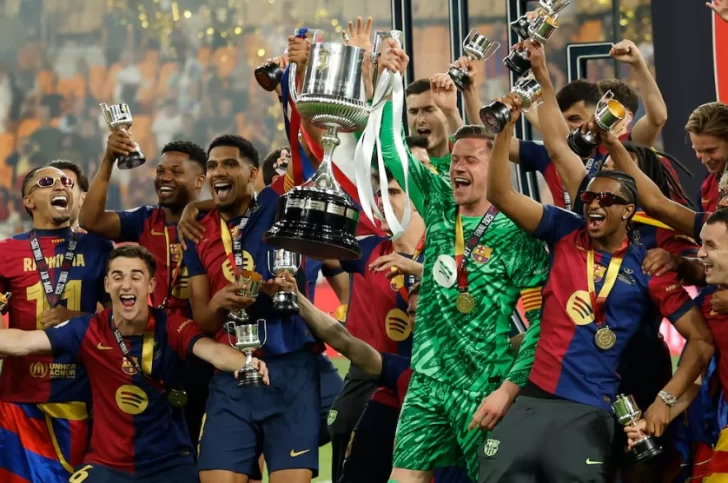 Barcelona conquistó la Copa del Rey tras derrotar al Real Madrid en una final vibrante