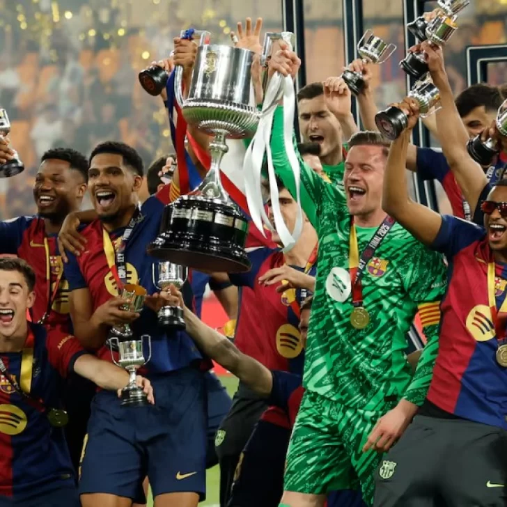 Barcelona conquistó la Copa del Rey tras derrotar al Real Madrid en una final vibrante