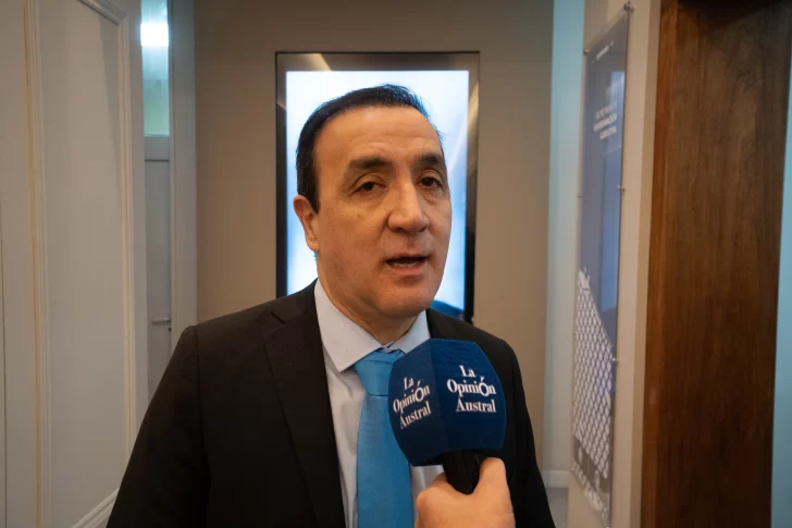  Grasso habló de la interna peronistas este martes con La Opinión Austral. FOTO: LEANDRO FRANCO/ LA OPINIÓN AUSTRAL