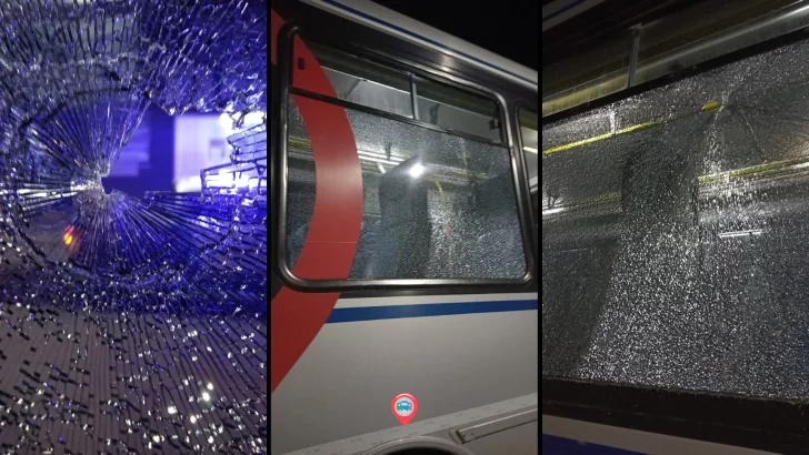 Apedrearon un colectivo de CityBus por segunda vez en tres meses: “Arriesgan la integridad física de quienes viajan”