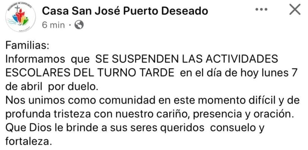 Conmoción por el fallecimiento de una docente de Puerto Deseado: investigan muerte dudosa