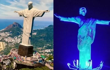 Una localidad de la Patagonia inauguró su propio cristo Redentor