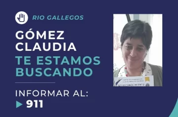 Buscan a una vecina de 48 años desaparecida en Río Gallegos