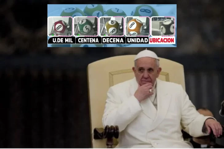 El 88, el Papa, salió a la cabeza en una lotería provincial