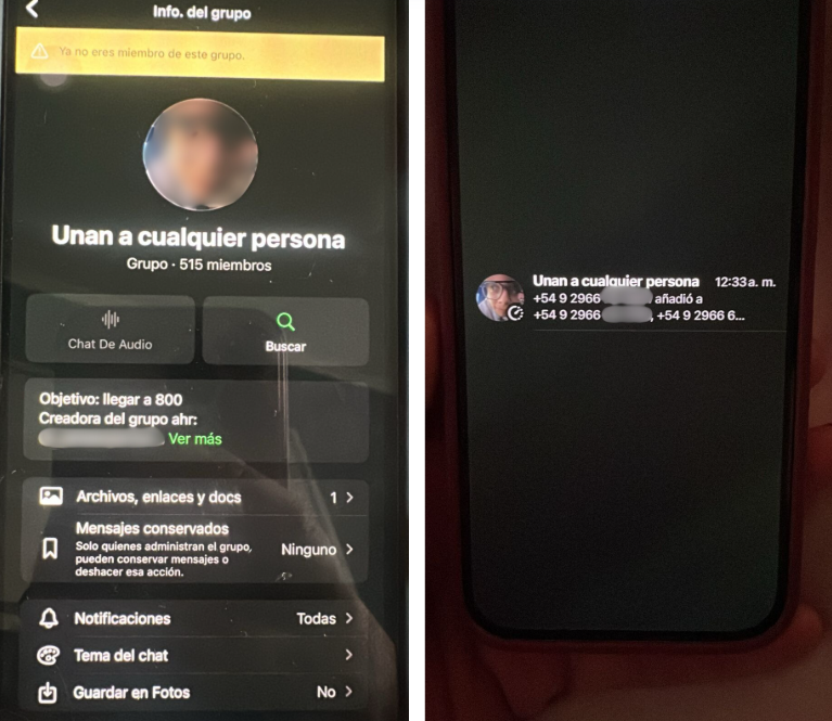Alerta de grooming en Río Gallegos: agregan a niños a un grupo de WhatsApp con imágenes de abuso infantil