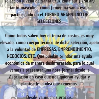 Juveniles de handball santacruceños necesitan fondos para viajar al Argentino en Mendoza