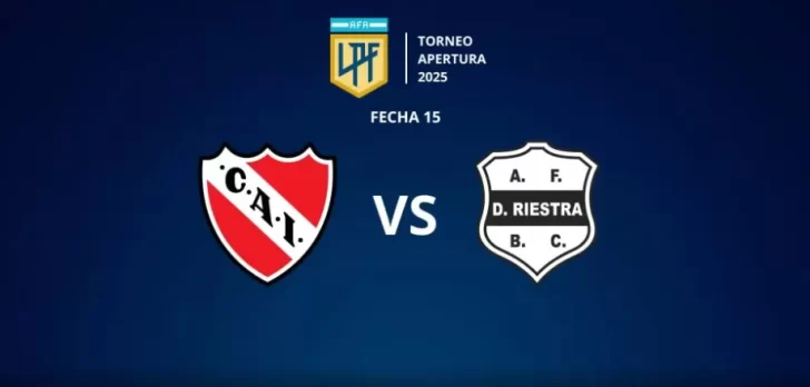 Pelota Libre o Fútbol Libre: dónde ver en vivo Independiente vs. Deportivo Riestra por el Torneo Apertura