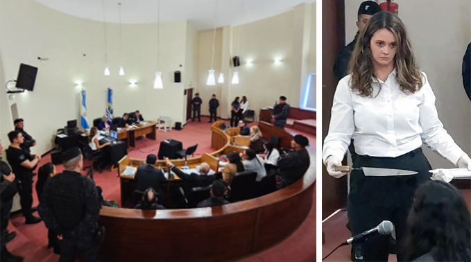 Brutal crimen en Santa Cruz: declararon los tres acusados de haber matado a Soledad Burgos