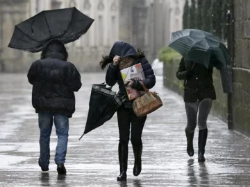 Alerta meteorológica para 11 provincias por fuertes vientos y tormentas