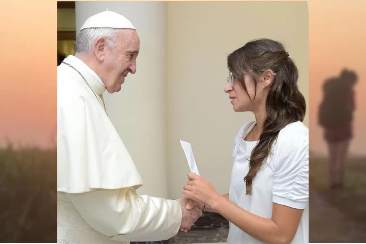 La historia de la ingeniera de Santa Cruz que caminó 1.700 kilómetros para conocer al Papa Francisco