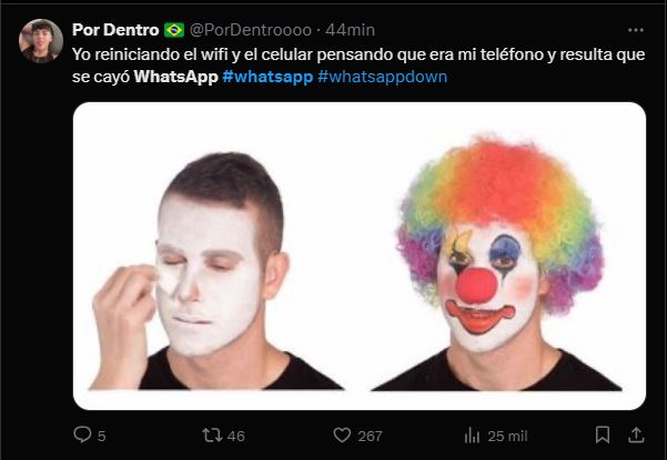 Por qué se cayó WhatsApp: qué pasó, cuándo vuelve y los mejores memes