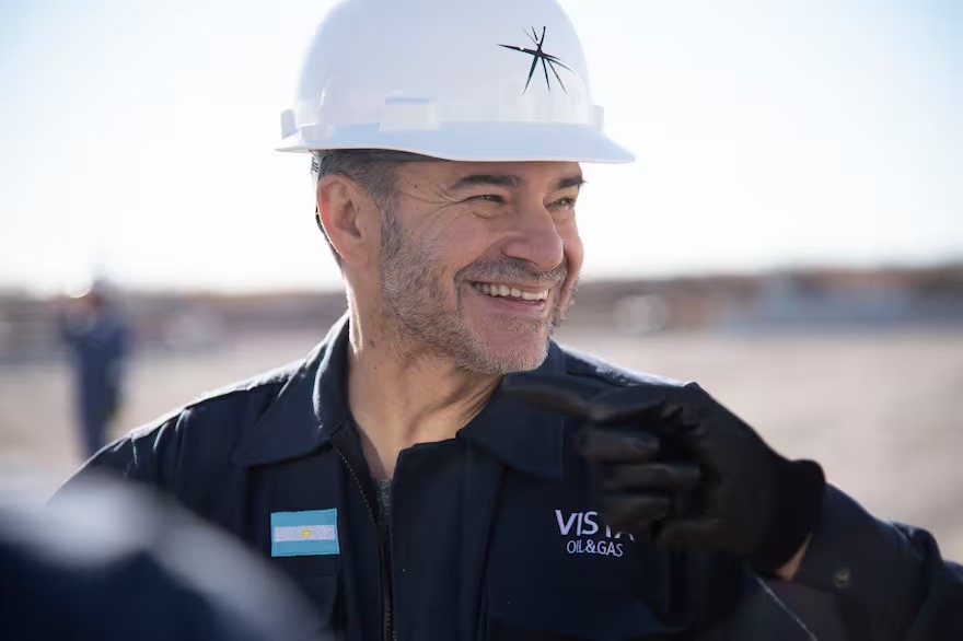  Miguel Galuccio, presidente y CEO de Vista Energy.