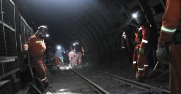 YCRT tras el sismo: la brigada de seguridad inspeccionó 80 kilómetros de galería de carbón