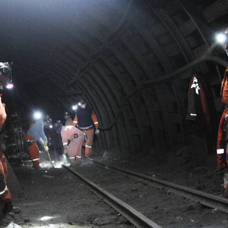 YCRT tras el sismo: la brigada de seguridad inspecciona 80 kilómetros de galería de carbón