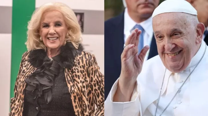 Mirtha Legrand recordó la emotiva carta que le escribió el papa Francisco: “Le tuve un gran cariño”