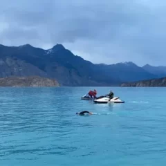 Se realizará el tercer cruce del Lago Argentino en agosto
