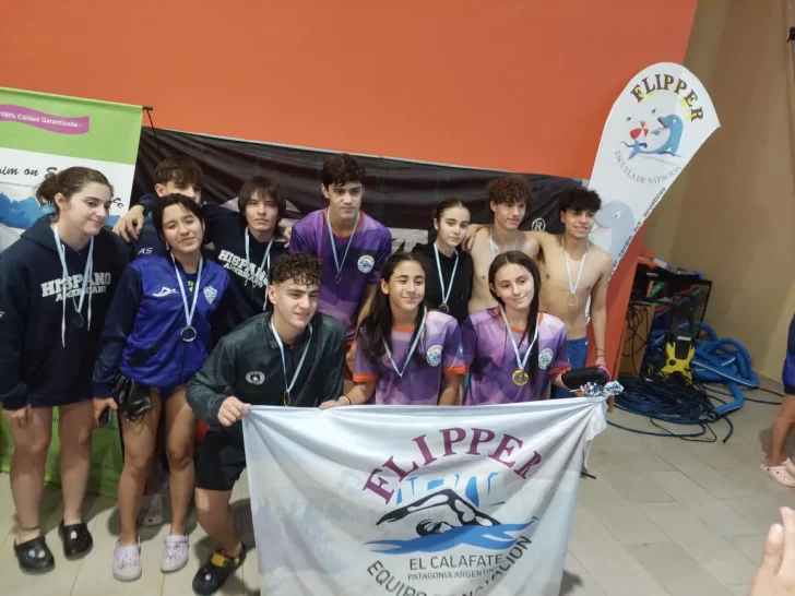 El equipo de natación de Hispano ganó el primer torneo provincial promocional