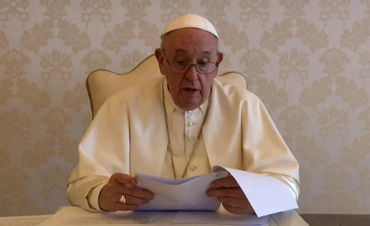 IDEA compartió un mensaje que el papa Francisco envió en 2021