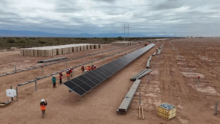 YPF Luz dio un paso clave en la construcción del Parque Solar El Quemado, el más grande del país