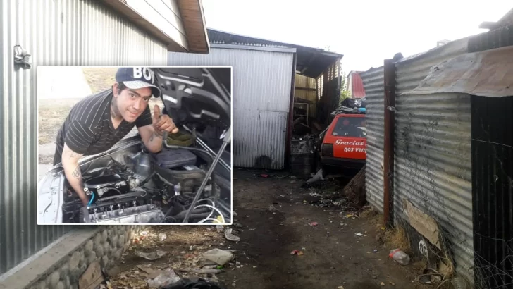 “Incendiaron el taller con mi hermano adentro”: Su familiar lucha por su vida y piden colaboración