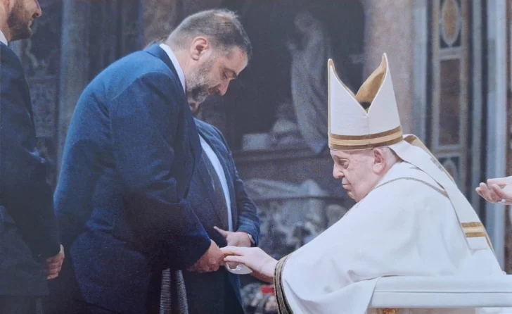 La gratitud de Claudio Perusini y su esposa: “Gracias a Dios por el trabajo incansable del papa Francisco”
