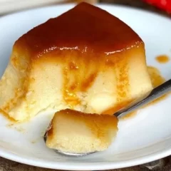 Receta de budín de pan casero con dulce de leche
