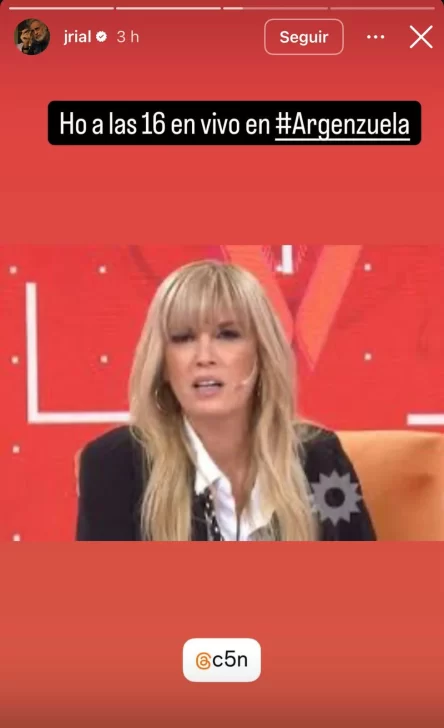 Viviana Canosa estará mano a mano con Jorge Rial: dará detalles sobre la denuncia contra Lizy Tagliani Viviana Canosa estará mano a mano con Jorge Rial: dará detalles sobre la denuncia contra Lizy Tagliani