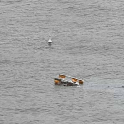 Estados Unidos: helicóptero se estrelló en el río Hudson y hay seis fallecidos