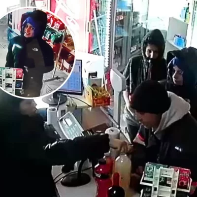 Video. Se hicieron pasar por clientes y robaron alcohol de un autoservicio: quedaron escrachados por las cámaras de seguridad