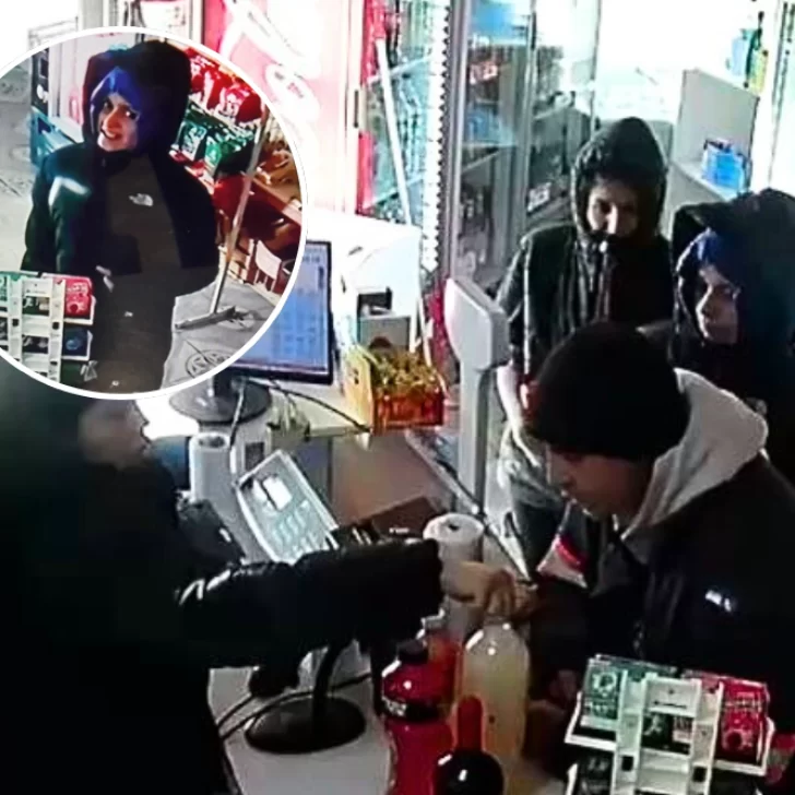 Video. Se hicieron pasar por clientes y robaron alcohol de un autoservicio: quedaron escrachados por las cámaras de seguridad