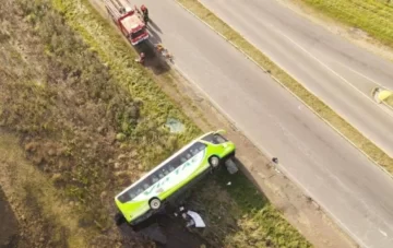 Enfermera de Santa Cruz murió en el trágico vuelco de un colectivo en la Ruta 51