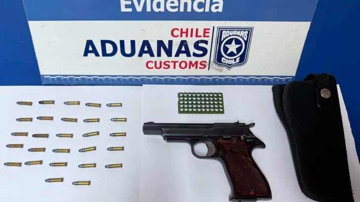 Detuvieron a un argentino en Monte Aymond por portar un arma de fuego heredada