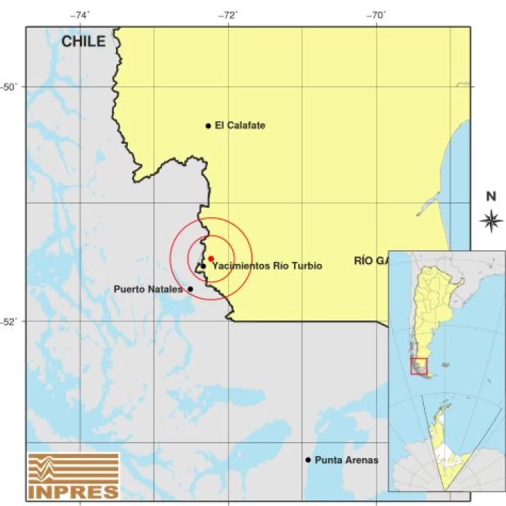 Tembló la Cuenca Carbonífera: se detectó un sismo de 5,2 grados en la escala de Richter