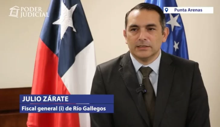  El fiscal general interino de Río Gallegos Julio Zárate conformó la delegación argentina.