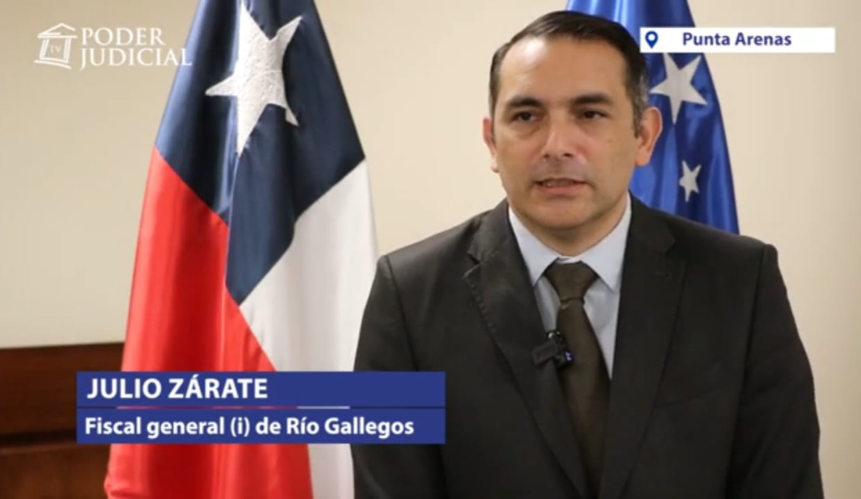  El fiscal general interino de Río Gallegos Julio Zárate conformó la delegación argentina.