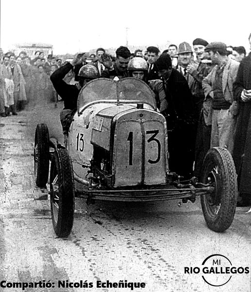 Cuando el Hispano organizaba carreras de autos