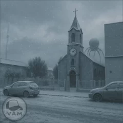 Así se vería Río Gallegos en el universo de El Eternauta