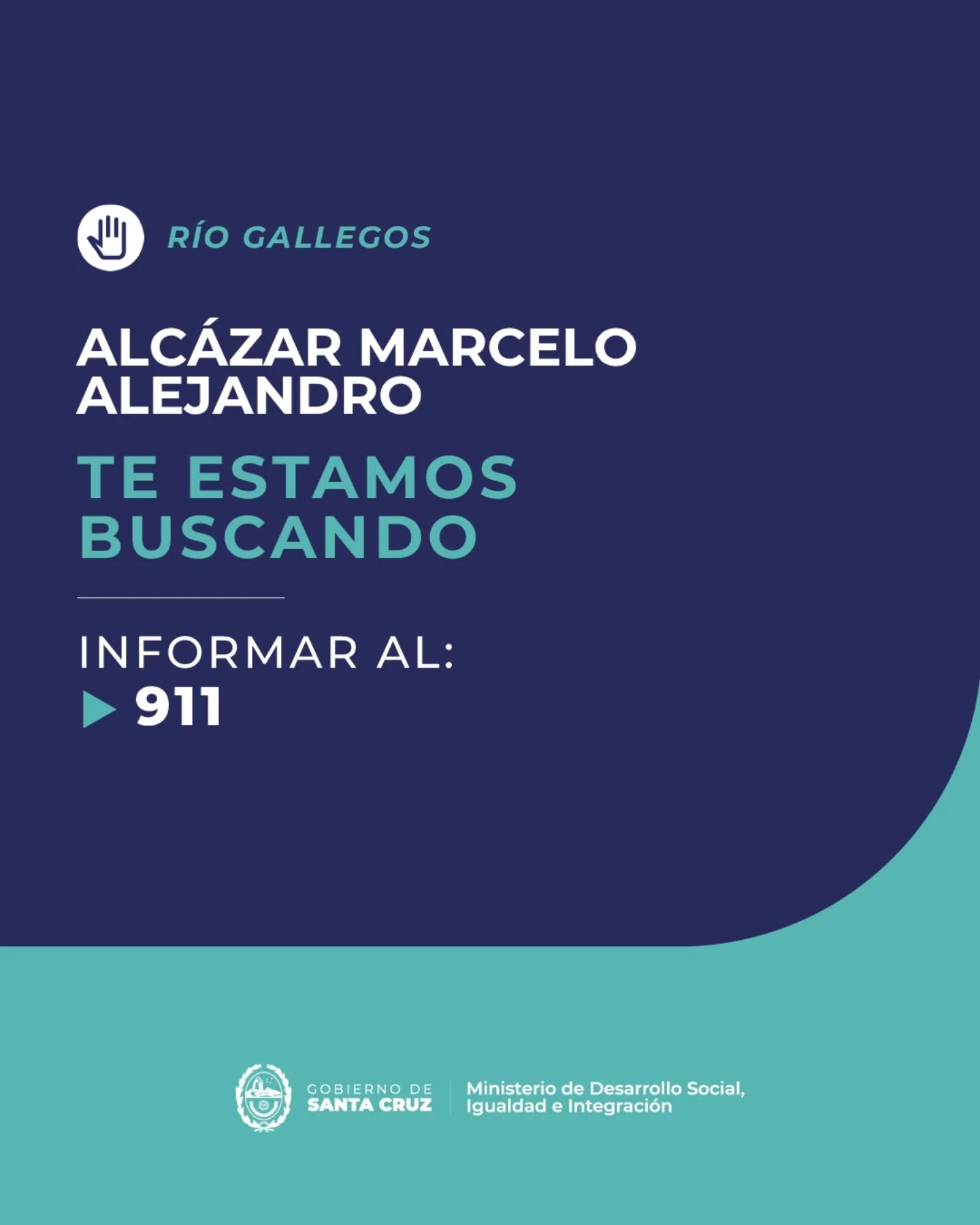 Preocupación en Río Gallegos por la desaparición de un hombre de 52 años