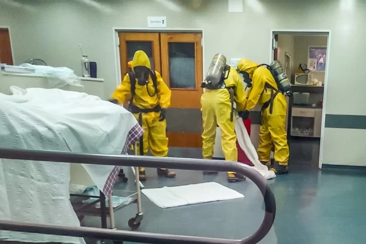 Alerta en un hospital de Santa Cruz por un derrame de formol dentro de la sala de cirugía