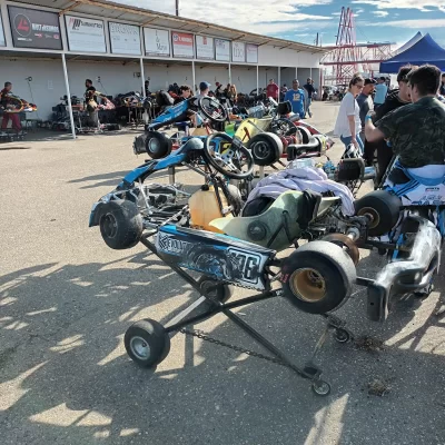 54 inscriptos para la tercera fecha de karting del domingo
