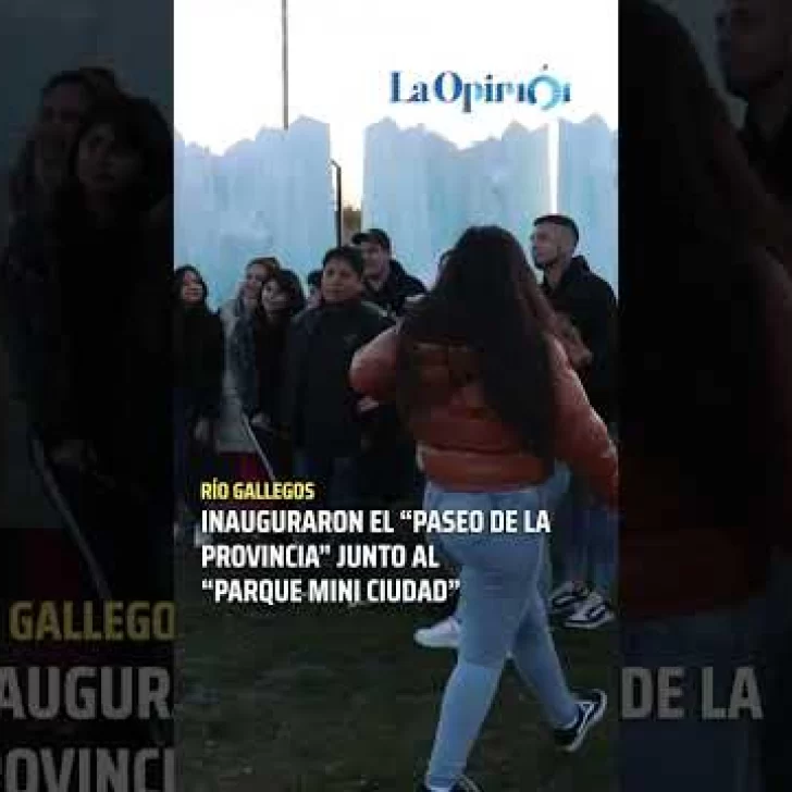 Inauguraron el paseo de la provincia: Un homenaje a la identidad santacruceña