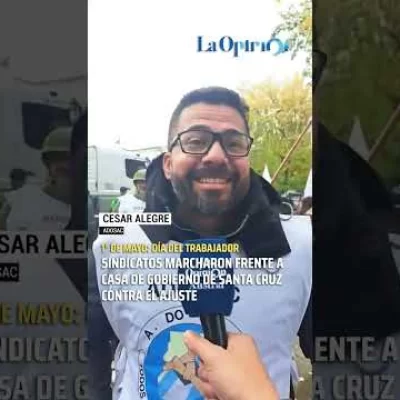César Alegre, secretario general de ADOSAC: “El Gobierno no está cumpliendo la paritaria”