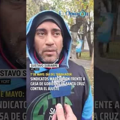 Gustavo Subiabre destacó la fortaleza del joven herido en la mina de Río Turbio
