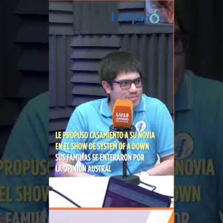Le propuso casamiento a su novia en un show de System of a Down y su familia se enteró por el diario
