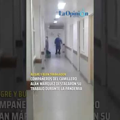 Compañeros de Alan Márquez, el camillero que cayó desde una ventana, destacaron su labor en pandemia