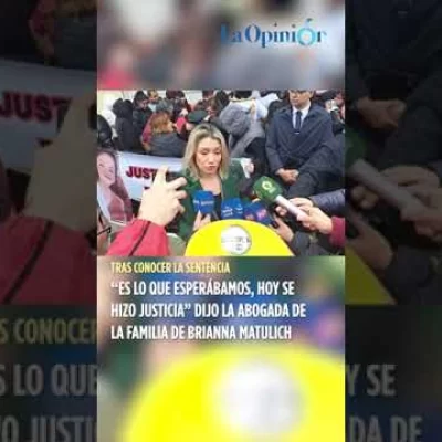 Karen Cader, abogada de la familia Matulich:  “Es lo que esperábamos, hoy se hizo justicia”